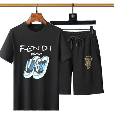 Fendi Tracksuits for Fendi Short Tracksuits for men #999936020