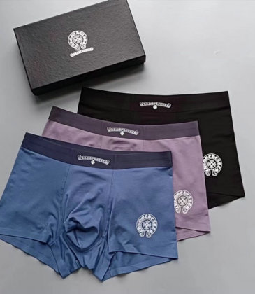 Chrome Hearts Underwears for Men Soft skin-friendly light and breathable (3PCS) #A37477
