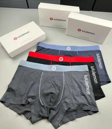 lululemon Underwears for Men Soft skin-friendly light and breathable (3PCS) #A37463