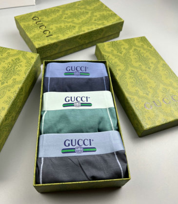 Gucci Underwears for Men Soft skin-friendly light and breathable (3PCS) #A37470