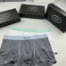 6PRADA Underwears for Men Soft skin-friendly light and breathable (3PCS) #A37468