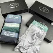 PRADA Underwears for Men Soft skin-friendly light and breathable (3PCS) #A37469
