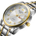 4Men's watch waterproof steel band double calendar quartz watch wholesale #99116347