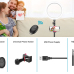 5Selfie Ring Light with Tripod Stand &amp; Cell Phone Holder for Live Stream/Makeup, Mini Led Camera Ringlight for YouTube Videos/Photography #99906251