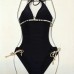 4Burberry one-piece swimming suit #9120038