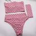4Gucci Three-piece swimsuit set pink #9120030