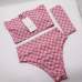 5Gucci Three-piece swimsuit set pink #9120030