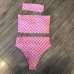 6Gucci Three-piece swimsuit set pink #9120030