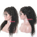 4 long curly hair black small volume front lace wig hand woven hood factory spot wholesale LS-030 #9116408