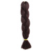 23African wig braid monochrome chemical fiber big braid Jumbo braid hair high temperature Jacques dirty braid chemical fiber (100g, 24 in) #999909685