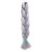 26African wig braid monochrome chemical fiber big braid Jumbo braid hair high temperature Jacques dirty braid chemical fiber (100g, 24 in) #999909685