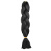 33African wig braid monochrome chemical fiber big braid Jumbo braid hair high temperature Jacques dirty braid chemical fiber (100g, 24 in) #999909685