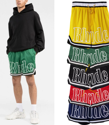 RHUDE Breathable Mesh Street Sports Shorts for unisex #A29995