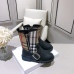 1Burberry double zipper children's leather boots #A31265