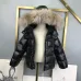 4Moncler kid's fur collar down coat #A44362