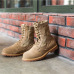 12Military boots suede cowboy boots cowhide outdoor boots England Martin boots rhubarb shoes men's tooling #99905241