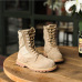 17Military boots suede cowboy boots cowhide outdoor boots England Martin boots rhubarb shoes men's tooling #99905241