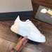 13Alexander McQueen Luminous shoes Unisex McQueen White Sneakers top leather #99899363