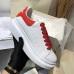 25Alexander McQueen Shoes for Unisex McQueen Sneakers Small white shoes women's 2022 new couple all-match thick-bottomed sponge cake to increase sports and leisure leather board shoes #999924913