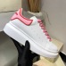 26Alexander McQueen Shoes for Unisex McQueen Sneakers Small white shoes women's 2022 new couple all-match thick-bottomed sponge cake to increase sports and leisure leather board shoes #999924913