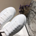 3Alexander McQueen Shoes for Unisex McQueen White Sneakers #952778