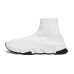 6Designer Speed Trainer fashion men women Socks Boots black white blue red glitter Flat mens Trainers Sneakers Runner Casual Shoes #9130733