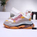 31New Balenciaga 17FW Triple S Sneakers Mens Women Casual Shoes Triple S Clear Sole White Green Black Red Rainbow Sports Outdoor Dad Shoe #9875178