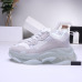 4New Balenciaga 17FW Triple S Sneakers Mens Women Casual Shoes Triple S Clear Sole White Green Black Red Rainbow Sports Outdoor Dad Shoe #9875178