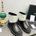 92022 winter new snow boots lamb wool leather Chanel shoes for Women Chanel Boots #999928572