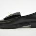 3Chanel 2022 Black Quilted Flap Turnlock CC Logo Mule Slip On Flat Loafer Size 35-41 #999925842