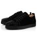 222020 Christian Louboutin red bottoms men women fashion luxury designer shoes spike high top sneakers black white bred grey leather suede flats casual shoe #9874153