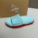 5Christian Louboutin Shoes for Men's CL Slippers #A35069