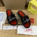 9Christian Louboutin Shoes for Men's CL Slippers #A36878