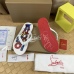 5Christian Louboutin Shoes for Men's CL Slippers #A36889