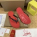 3Christian Louboutin Shoes for Men's CL Slippers #A36890