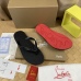 6Christian Louboutin Shoes for Men's CL Slippers #A36891