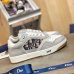 4Dior Shoes b27 low top door sneakers for men women grey and white #99900369