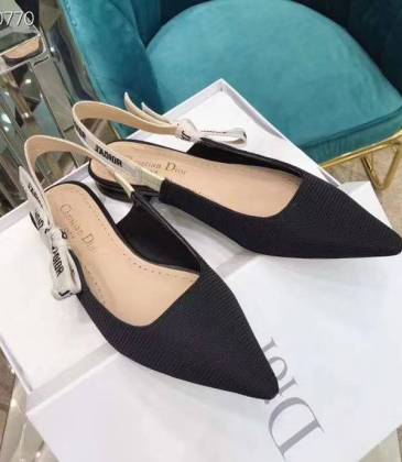 Dior ladies flat shoes #A28209