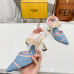 12Lais Ribeiro Fendi shoes for Fendi High-heeled shoes for women Heel height 8cm  #A23178