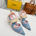 14Lais Ribeiro Fendi shoes for Fendi High-heeled shoes for women Heel height 8cm  #A23178