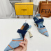 3Lais Ribeiro Fendi shoes for Fendi High-heeled shoes for women Heel height 8cm  #A23178