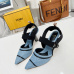 9Lais Ribeiro Fendi shoes for Fendi High-heeled shoes for women Heel height 8cm  #A23178