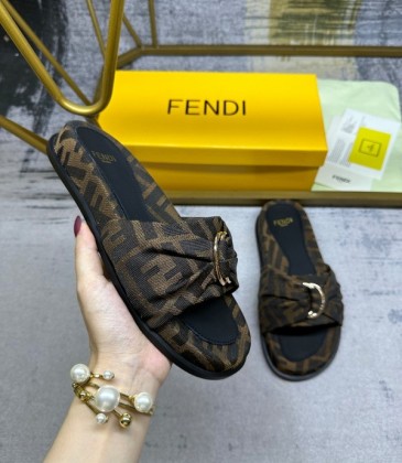 Fendi shoes for Fendi Slippers for Men's and women #A38168