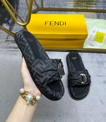 Fendi shoes for Fendi Slippers for Men's and women #A38169