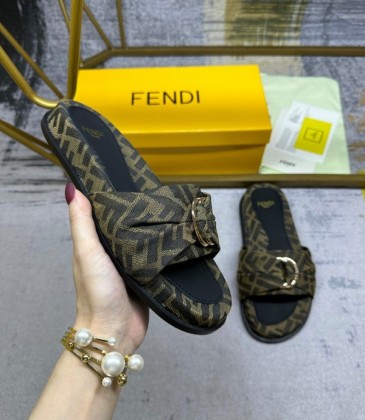 Fendi shoes for Fendi Slippers for Men's and women #A38172