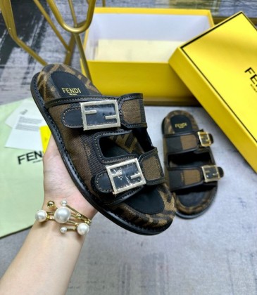 Fendi shoes for Fendi Slippers for men and women #A37342