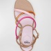 4Fendi Women's Purple First Leather Sandal #999937087
