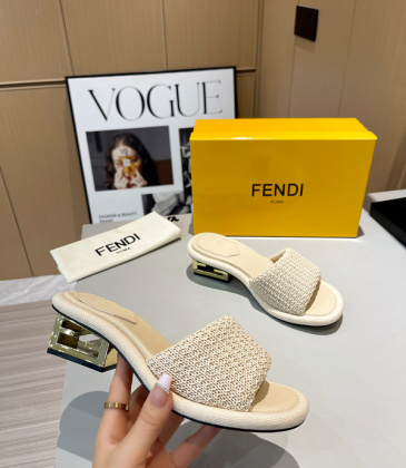 Fendi shoes for Fendi slippers for women #A27290