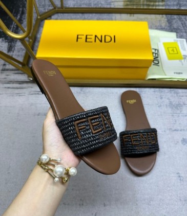Fendi shoes for Fendi slippers for women #A37395