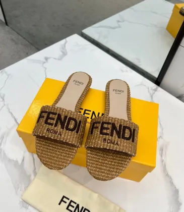 Fendi shoes for Fendi slippers for women #A39116